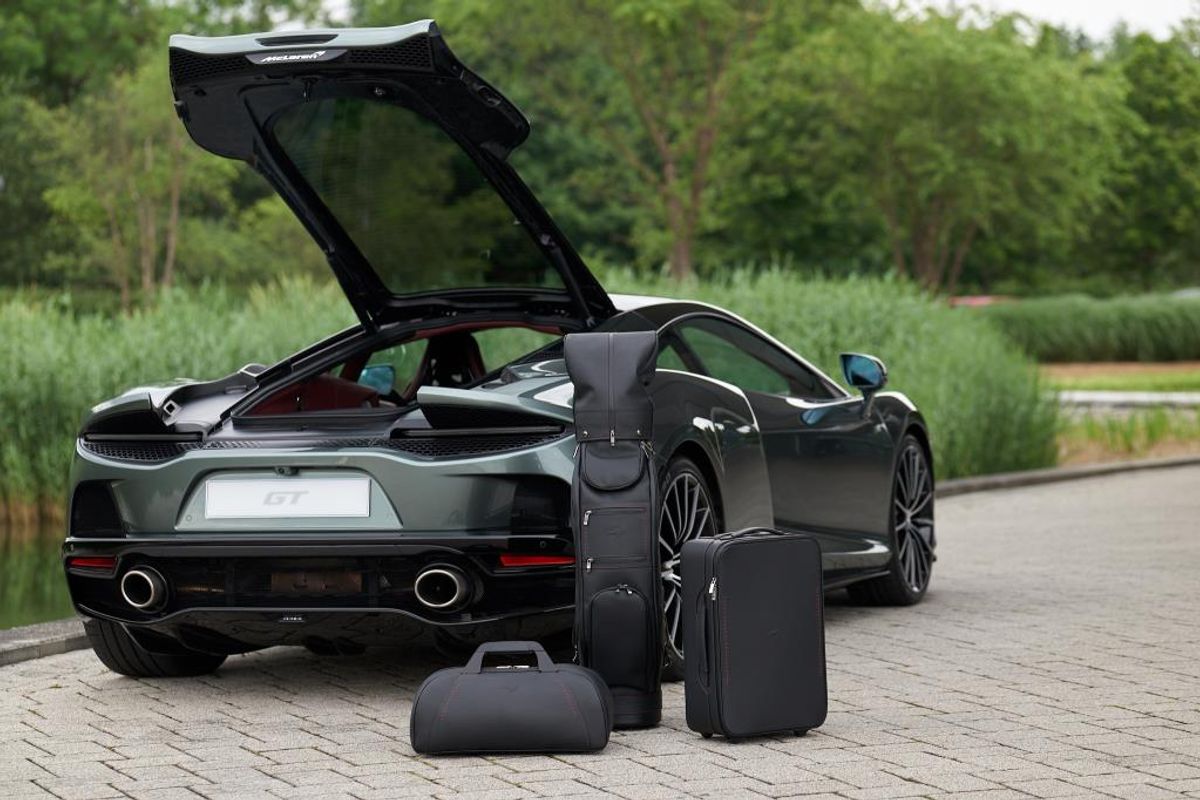 Bespoke luggage collection for the new McLaren GT